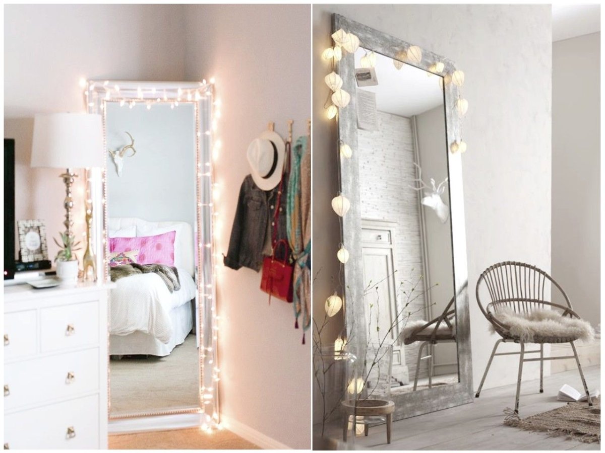 Зеркало в комнату для девушки