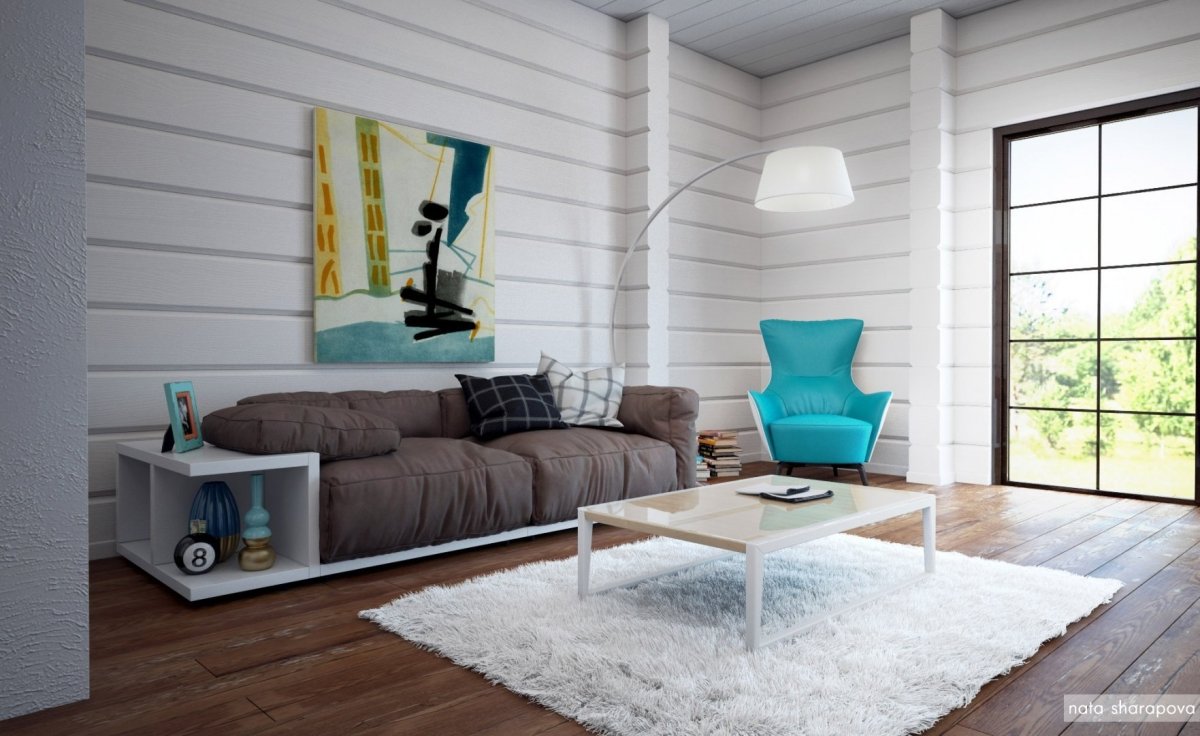 Вагонка в интерьере