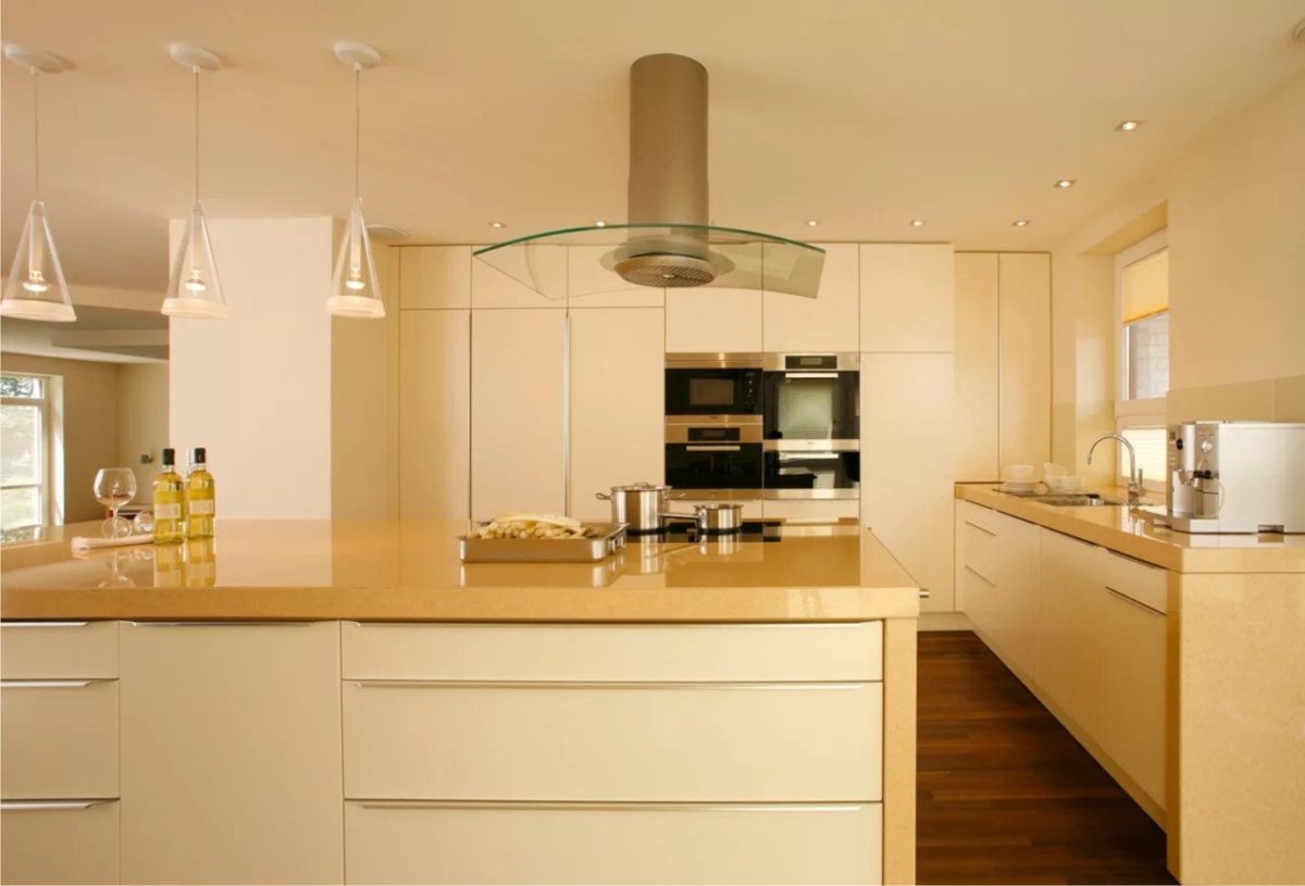 Ванильный интерьер