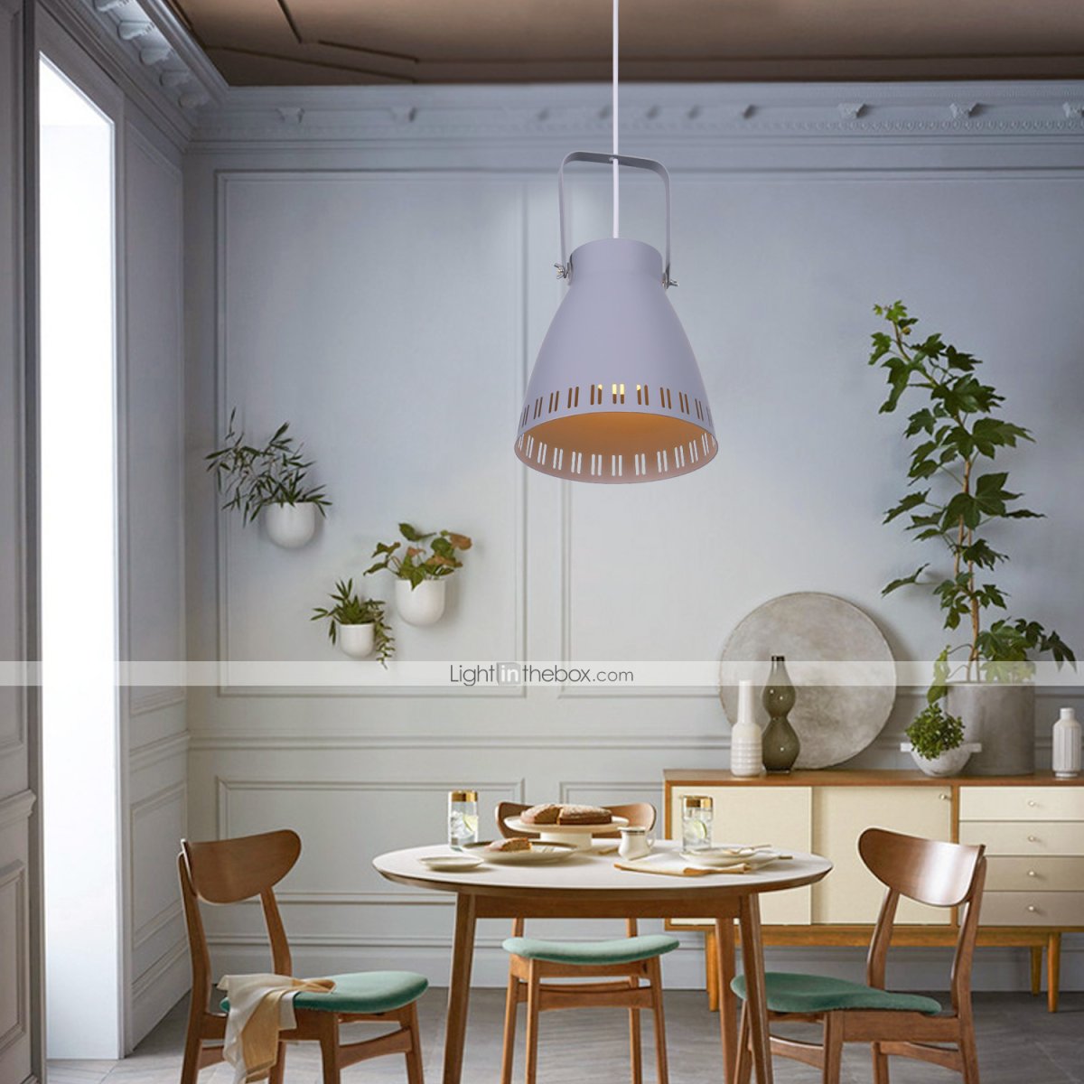 Подвесные светильники в скандинавском стиле на кухню