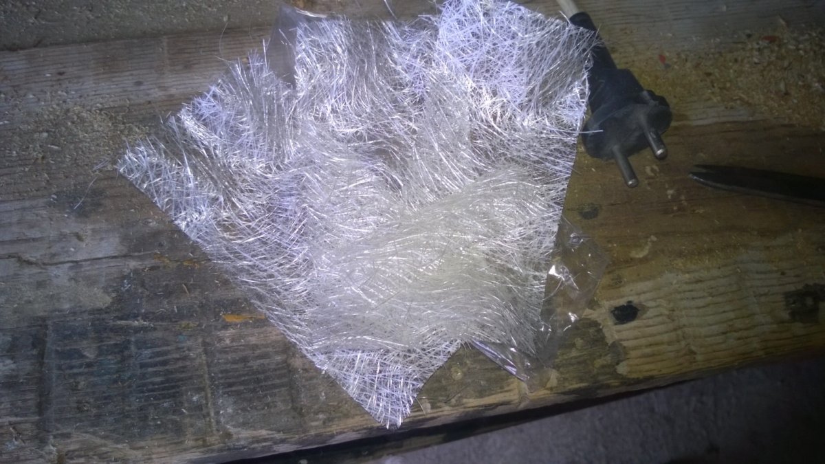 Ремонт бампера стеклотканью