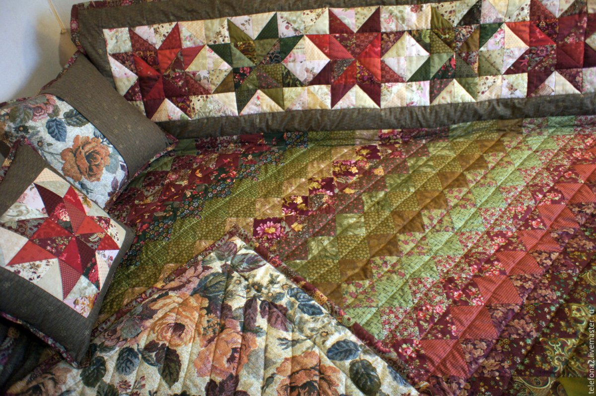 Покрывало пэчворк 220x240 Озон