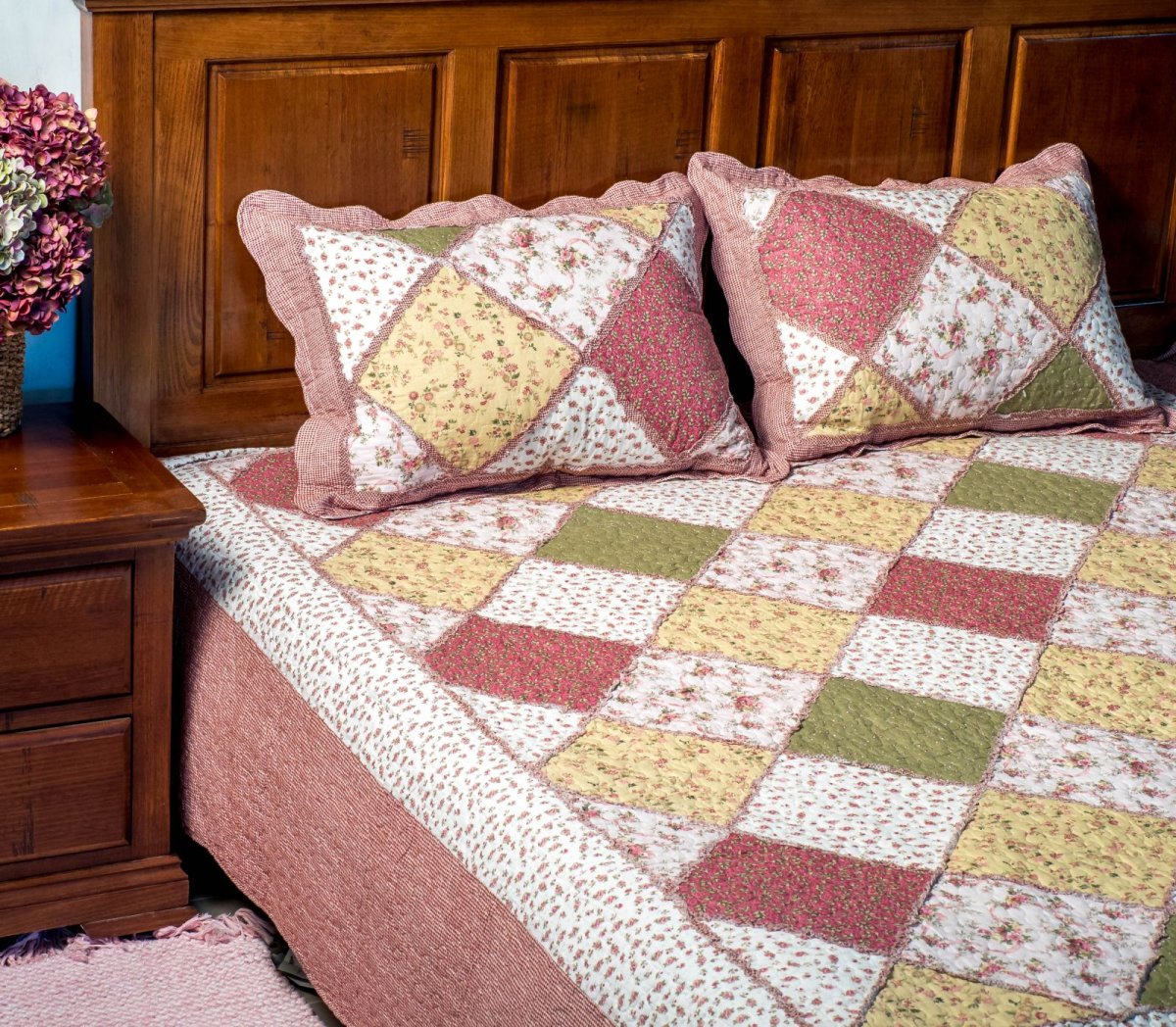 Покрывало на диван пэчворк