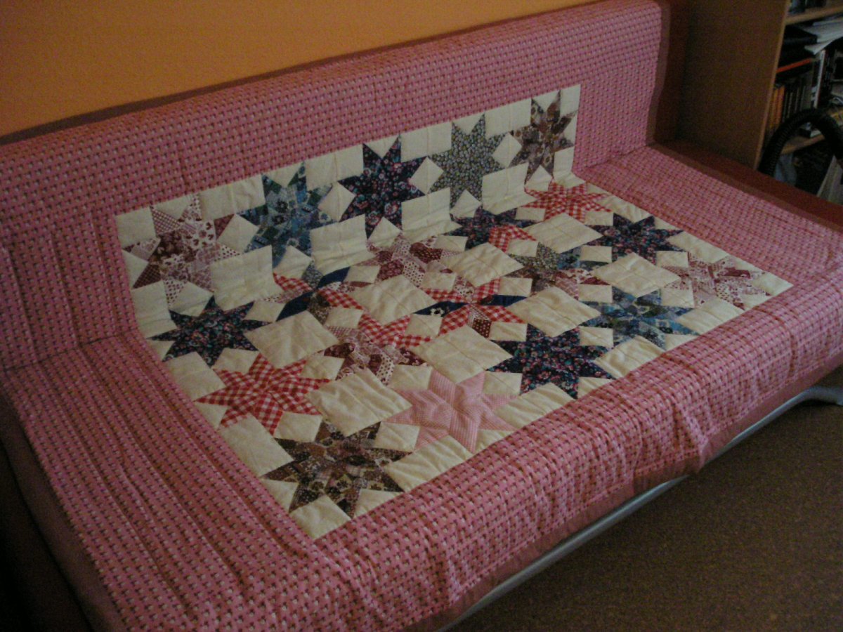 Покрывало на диван пэчворк