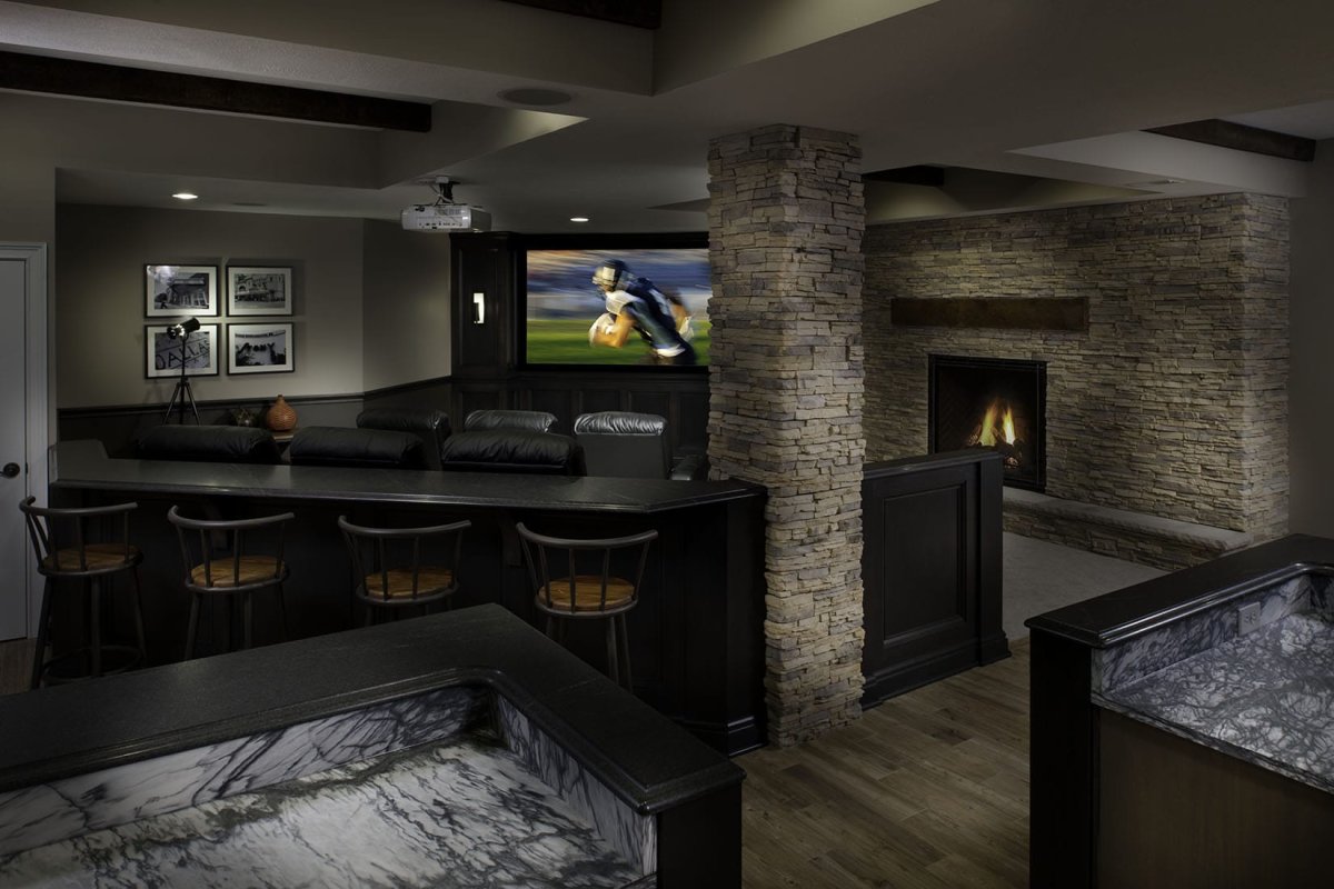 Квартира евро 2 ремонт с баром