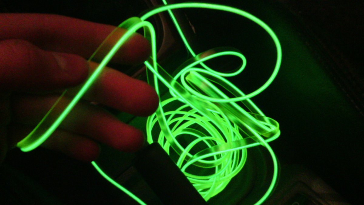Гибкий неон в квартире