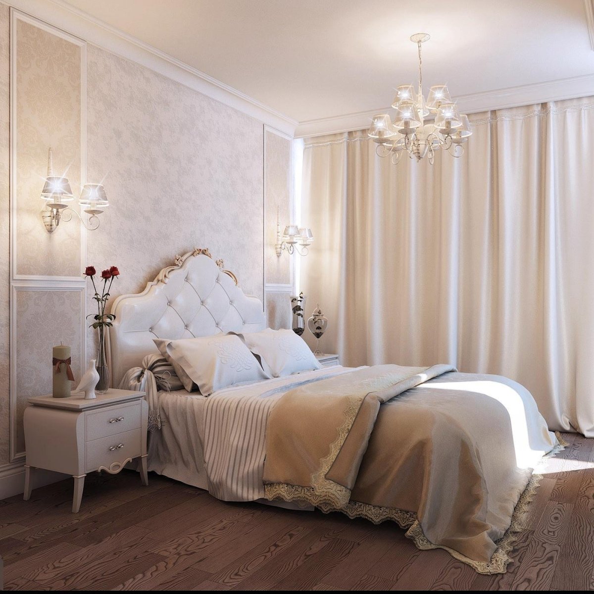 Интерьер гостиной шампань