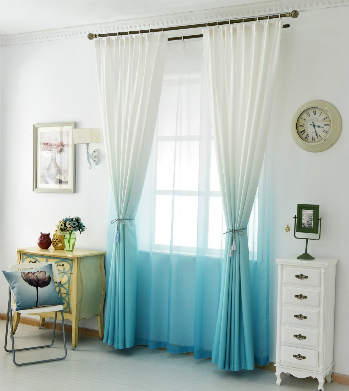 Двухслойная тюль