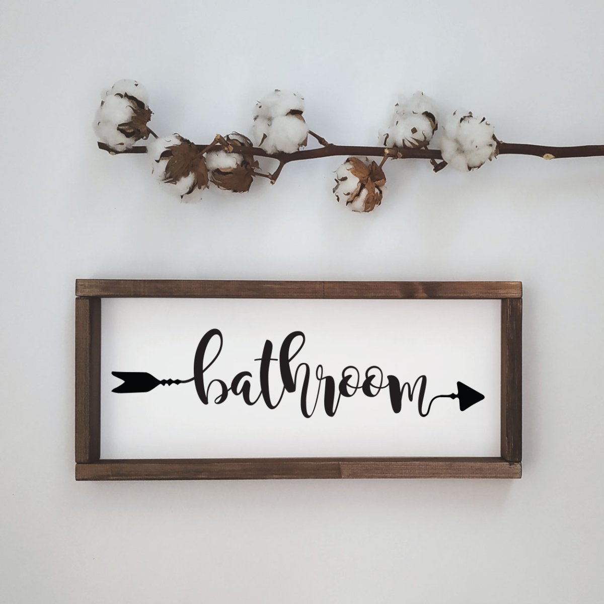 Надпись в стиле Farmhouse