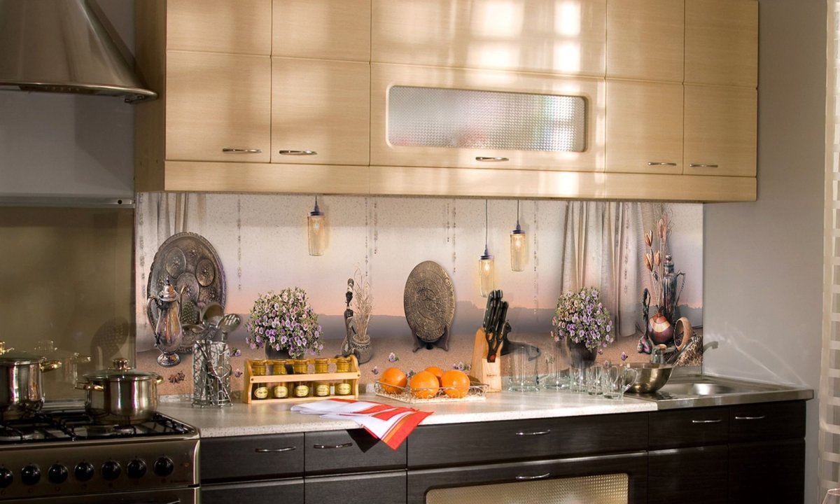 Декор кухонного фартука