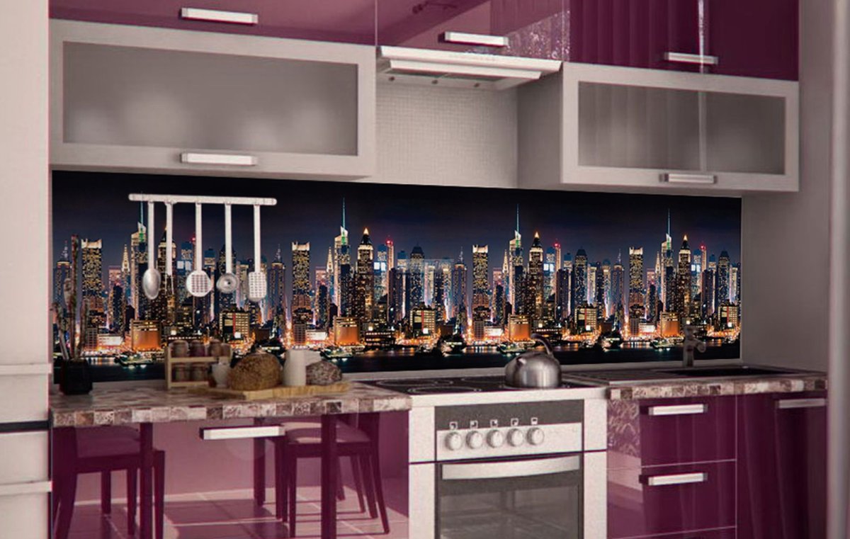 Модные фартуки для кухни 2021