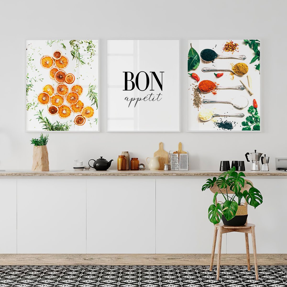 Постер на кухню Графика