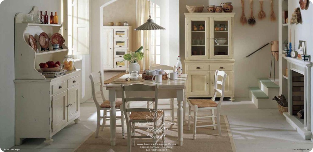 Буфет сервант кухонный в стиле Кантри