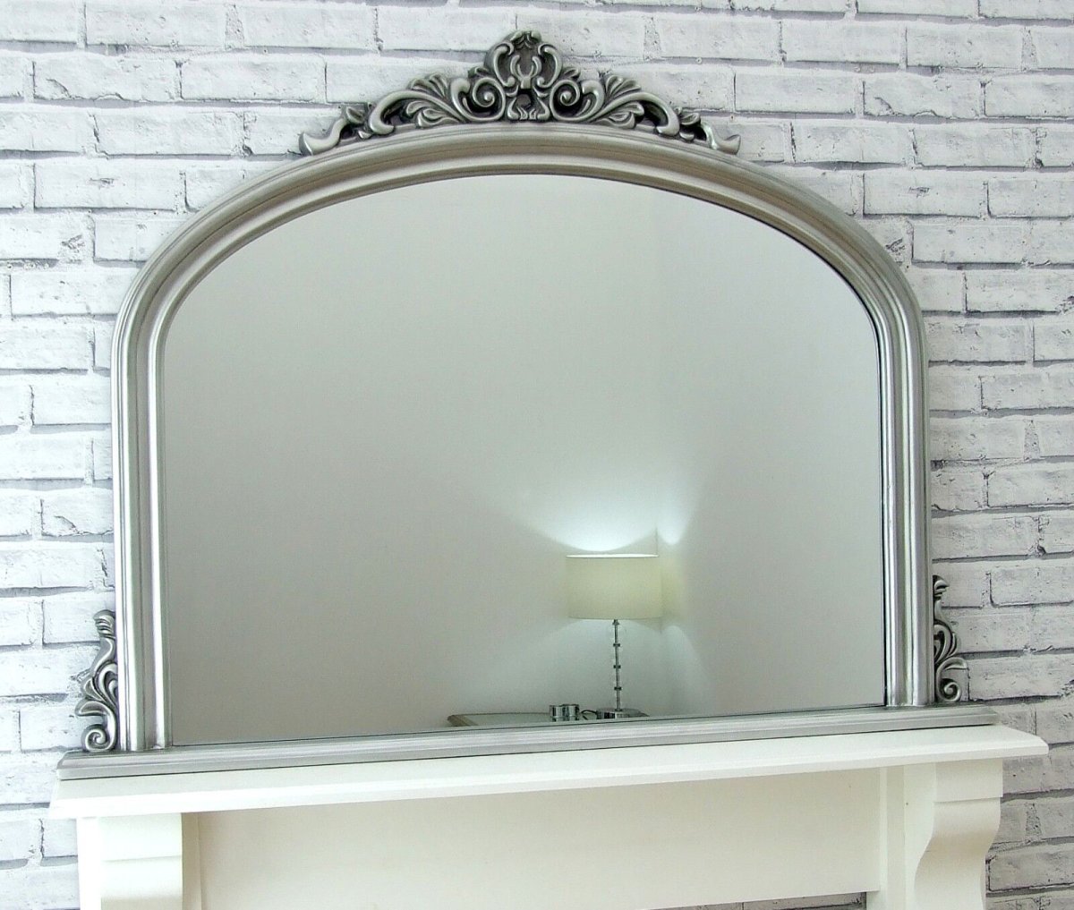 Зеркало в пол в молдинге