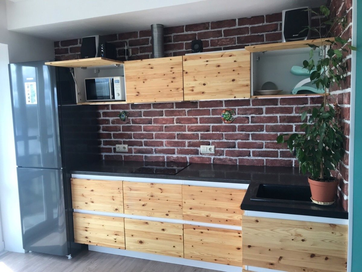 Кухонный гарнитур из паллет