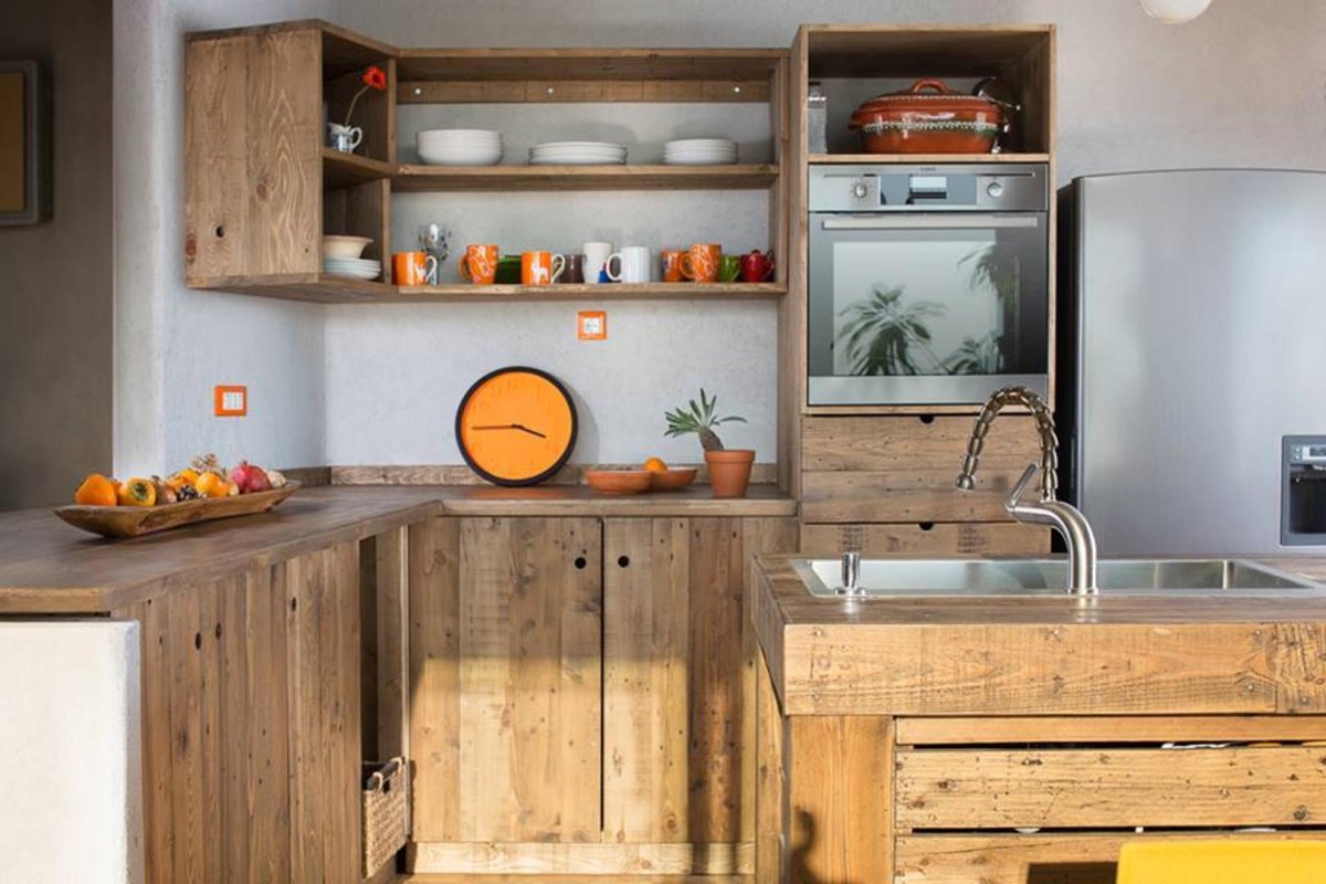 Самодельная мебель для кухни