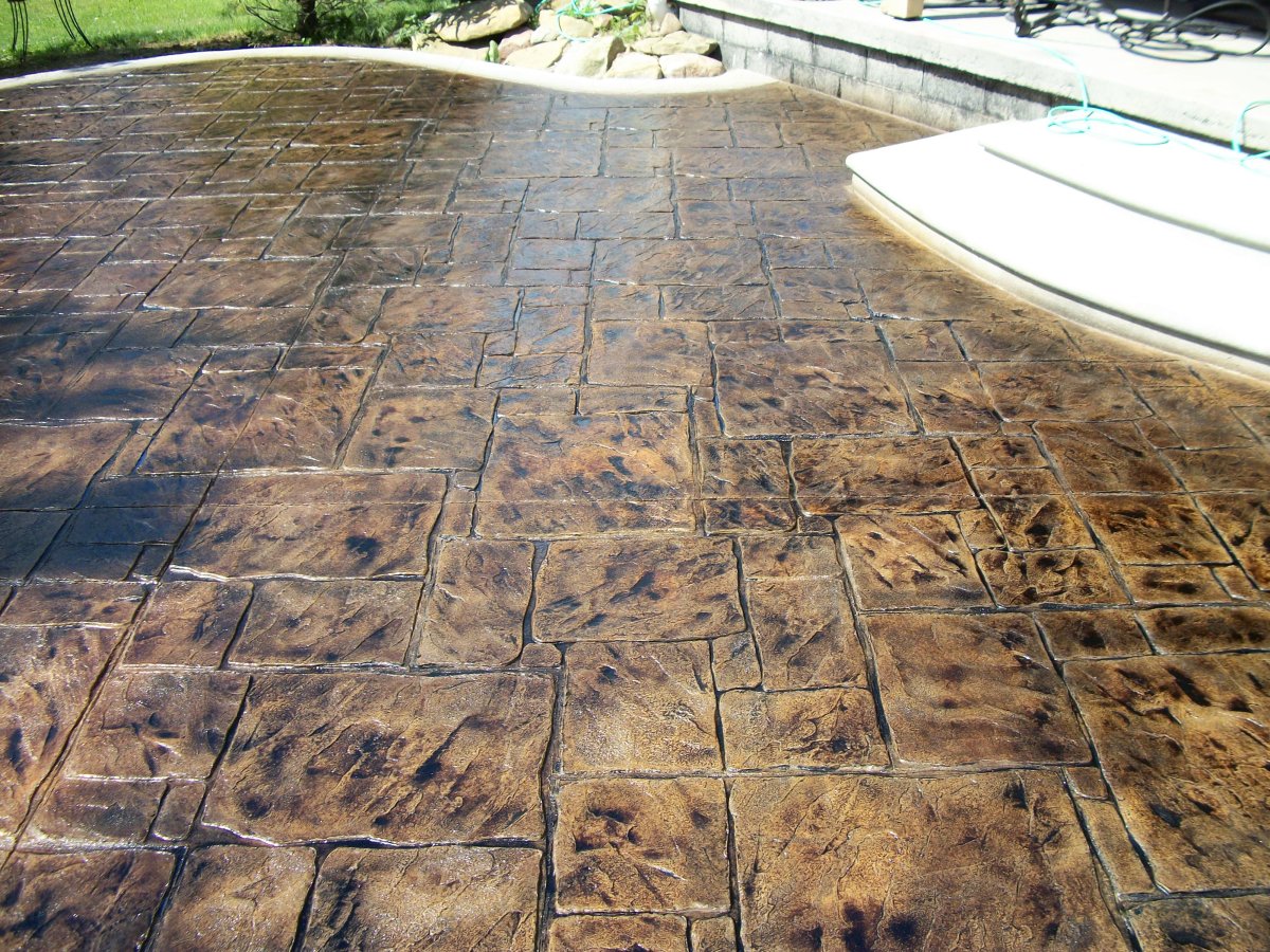 Декоративный бетон