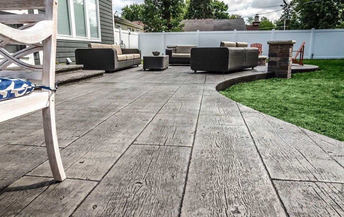 Декоративные бетонные дорожки