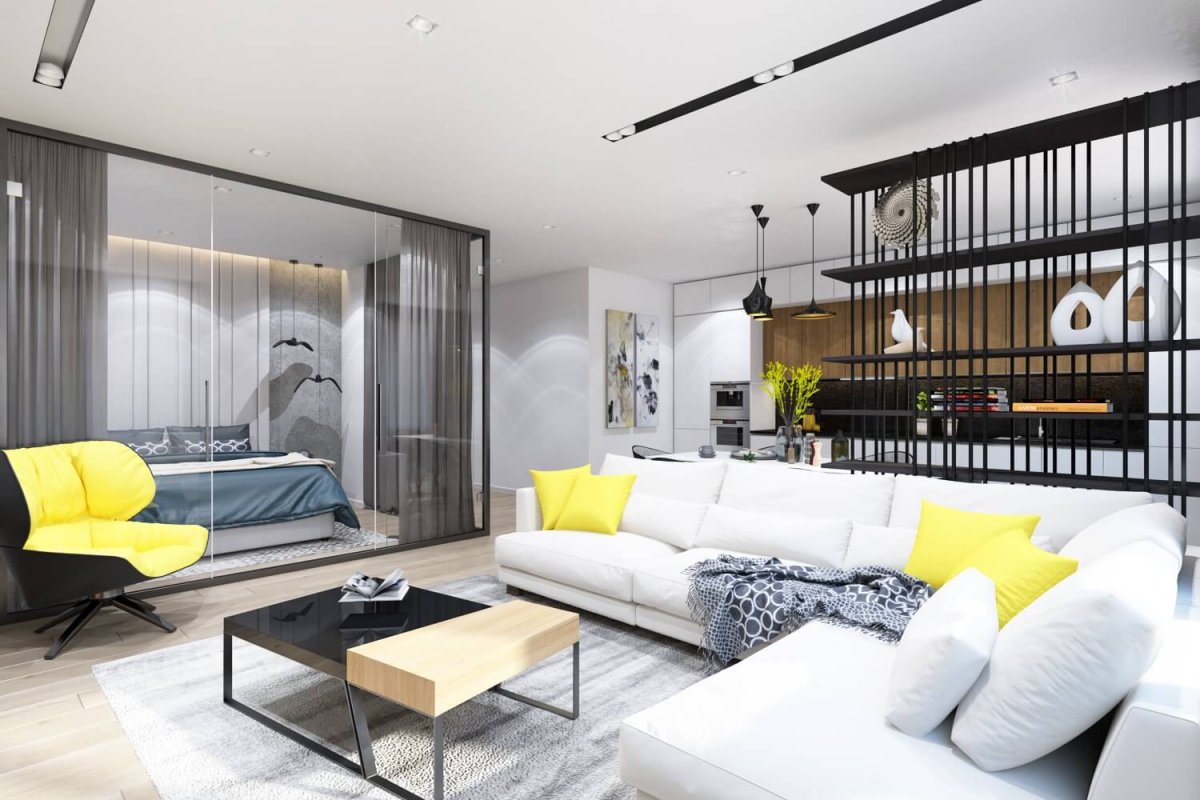 Цветовые акценты в интерьере