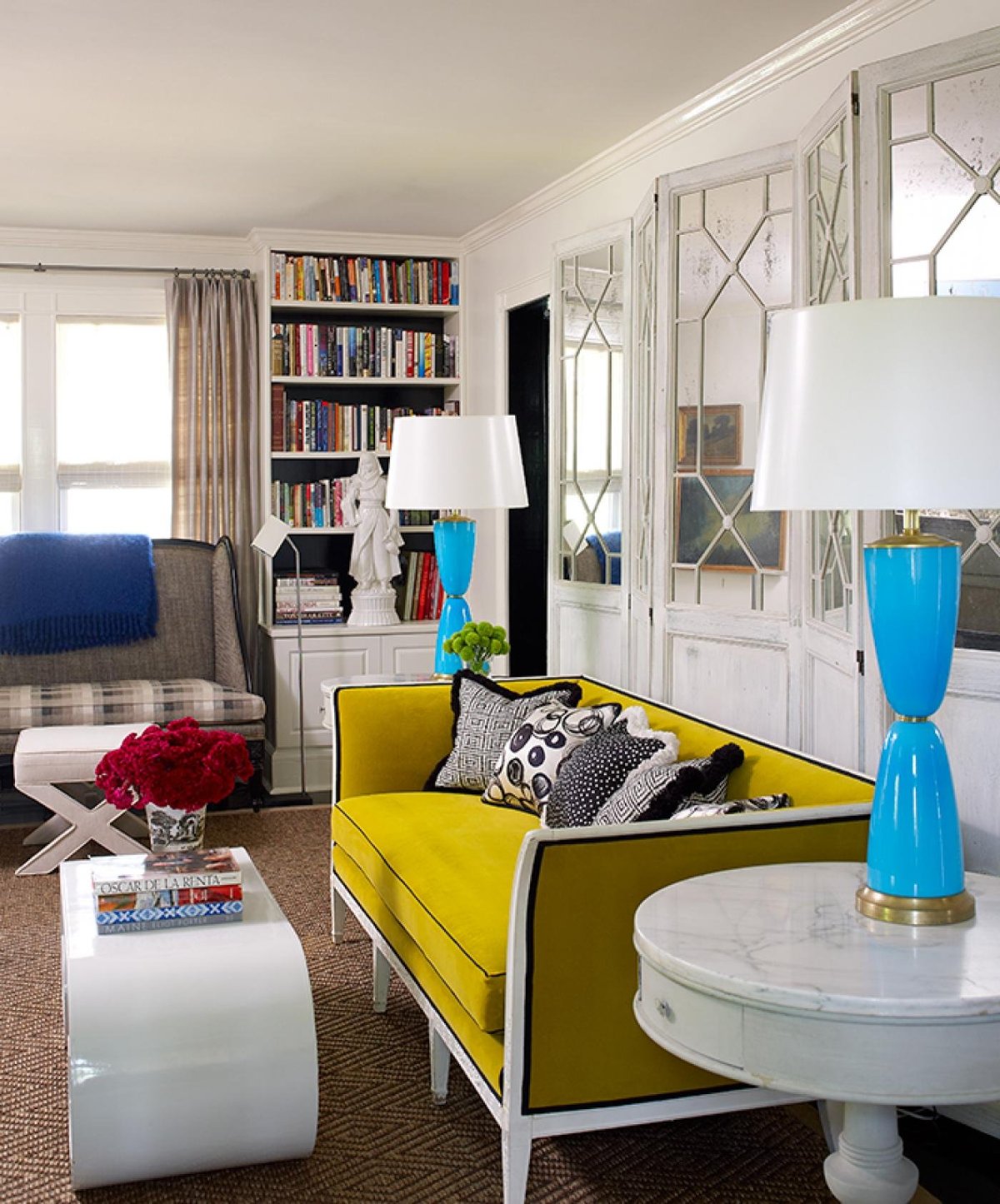 Яркое пятно в интерьере