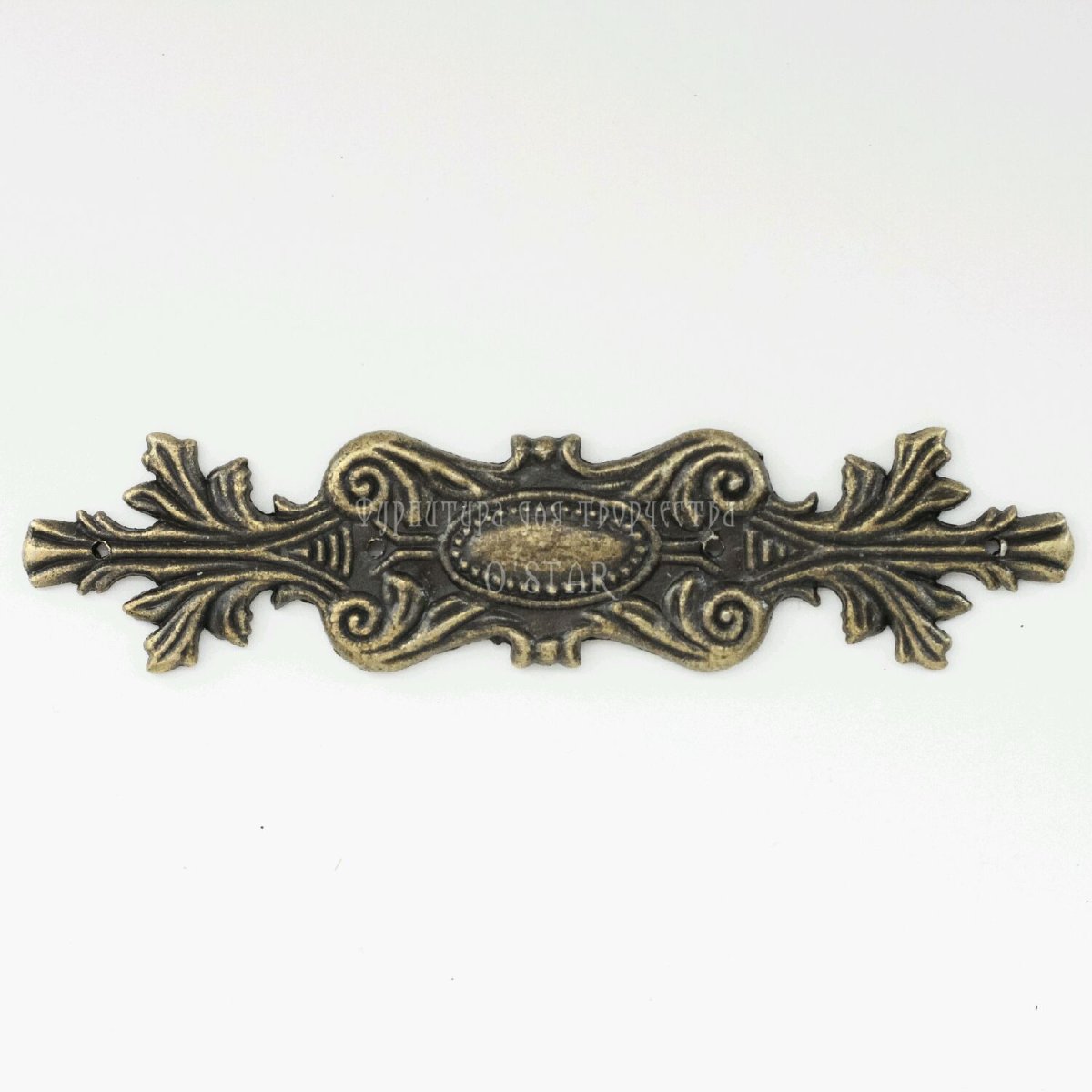 Накладка декоративная бронза ф68