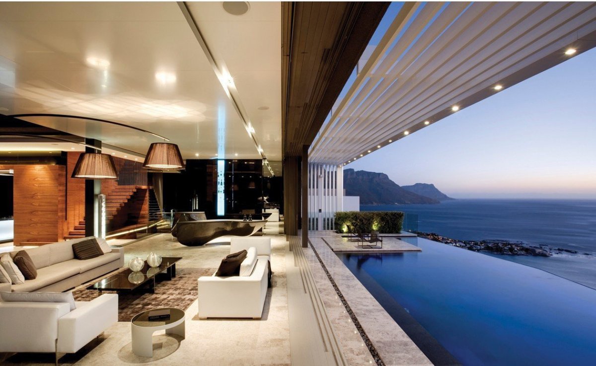 Вилла в ЮАР от SAOTA внутри