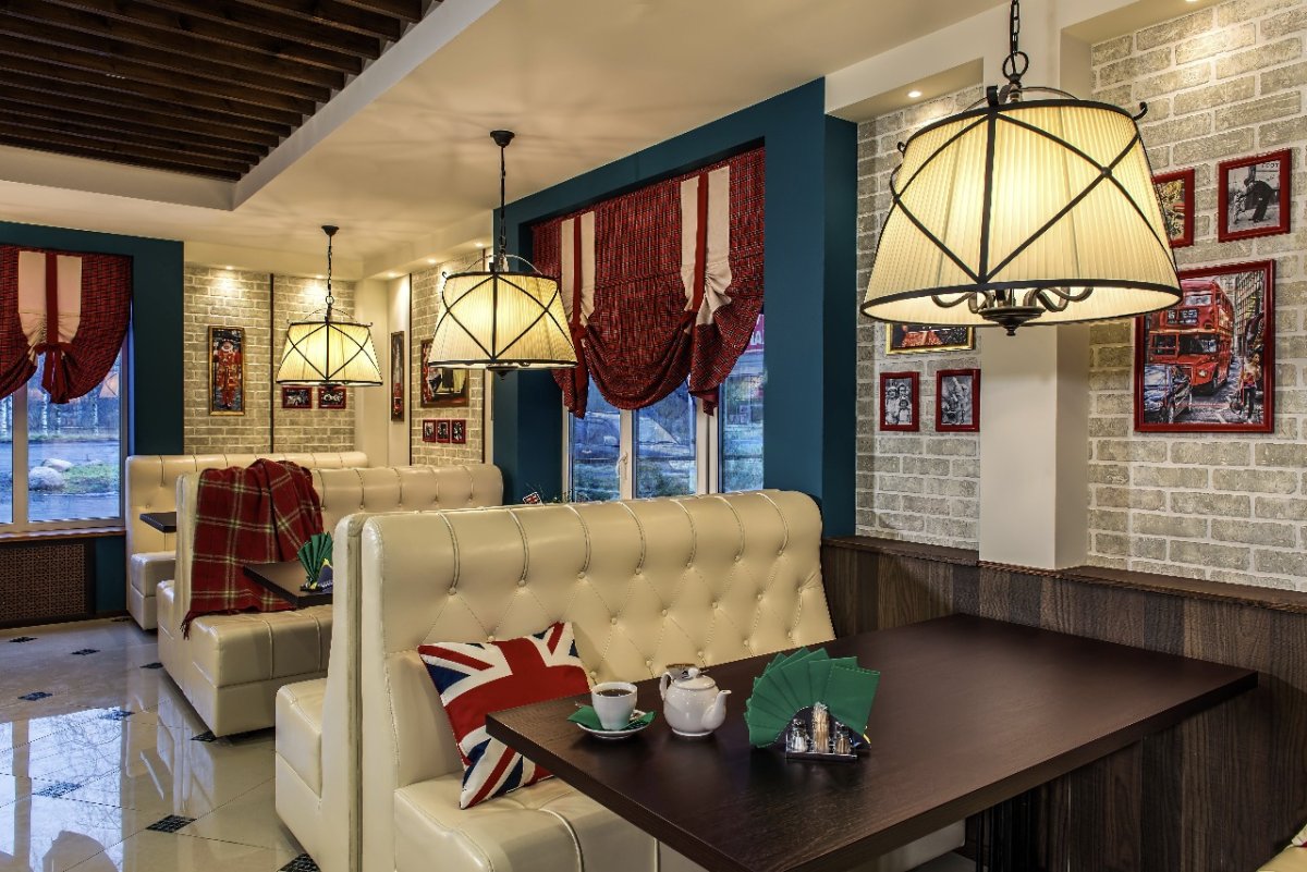 Кафе в британском стиле