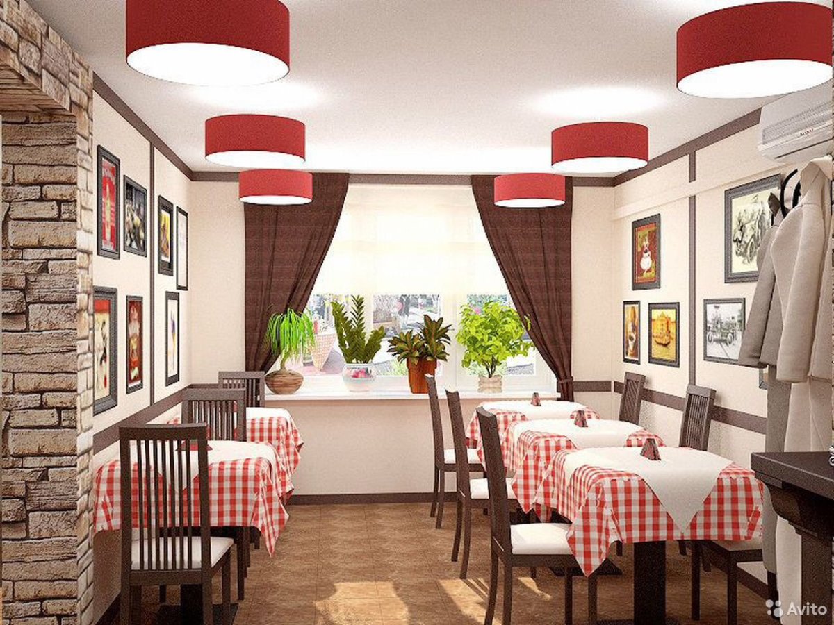Интерьер кафе в стиле Прованс