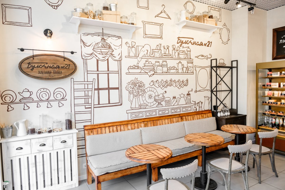 Маленькое уютное кафе