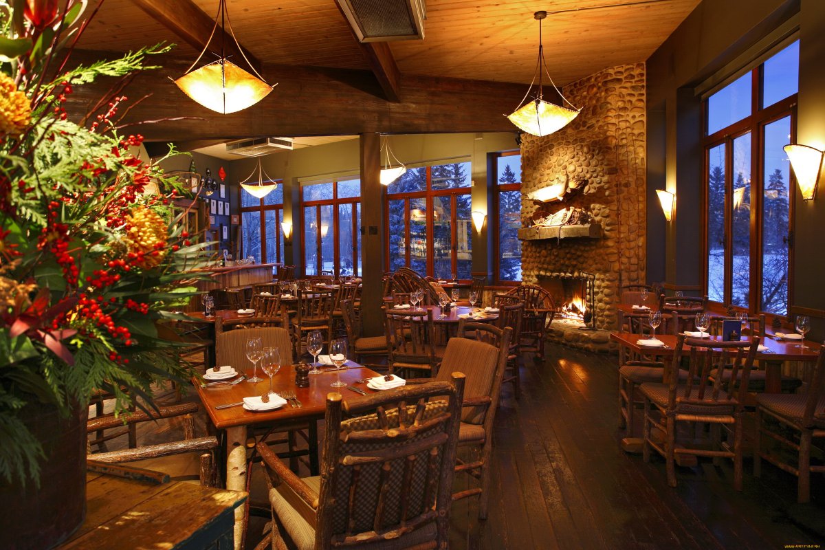 Стильный интерьер ресторана