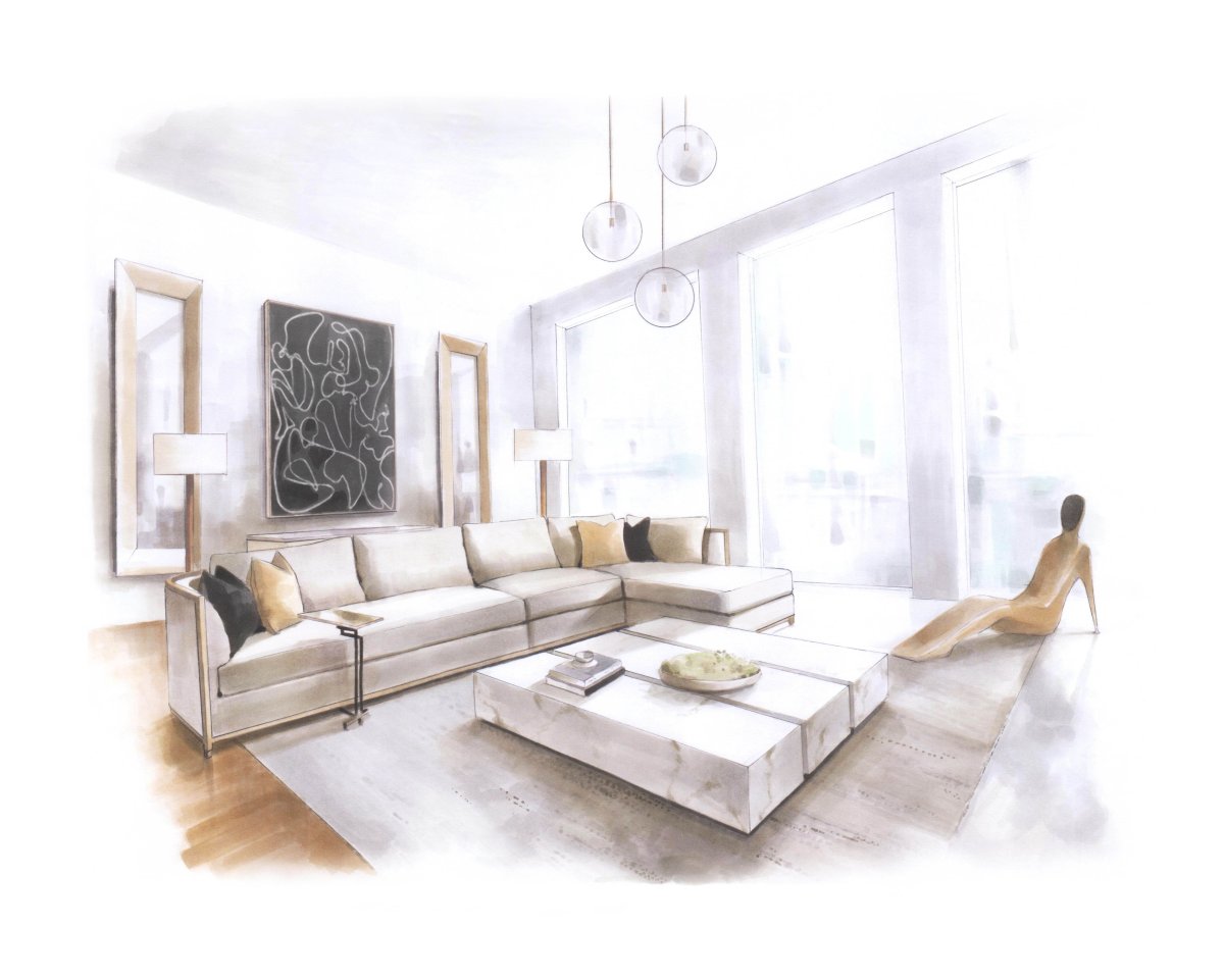 Форэскиз интерьера