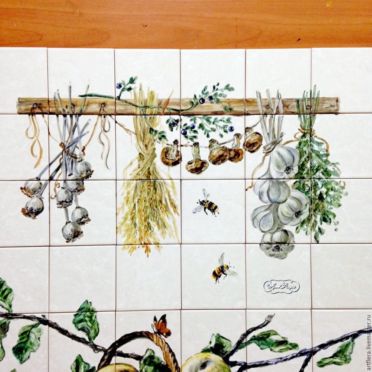 Панно для кухни на стену