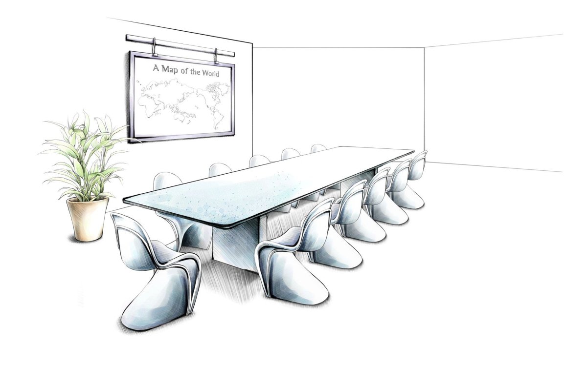 Интериор скетч