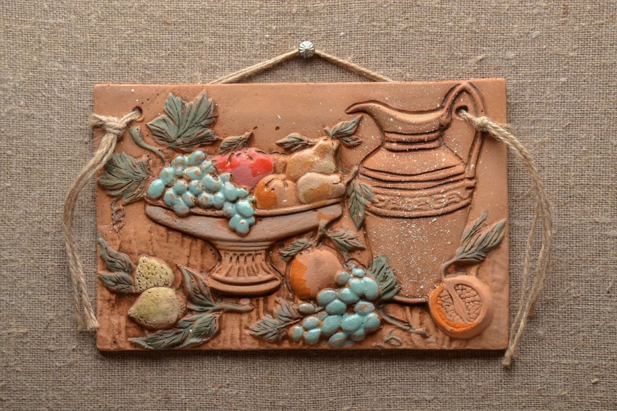 Панно из плитки Прованс