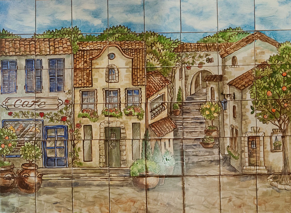 Панно керамическая плитка