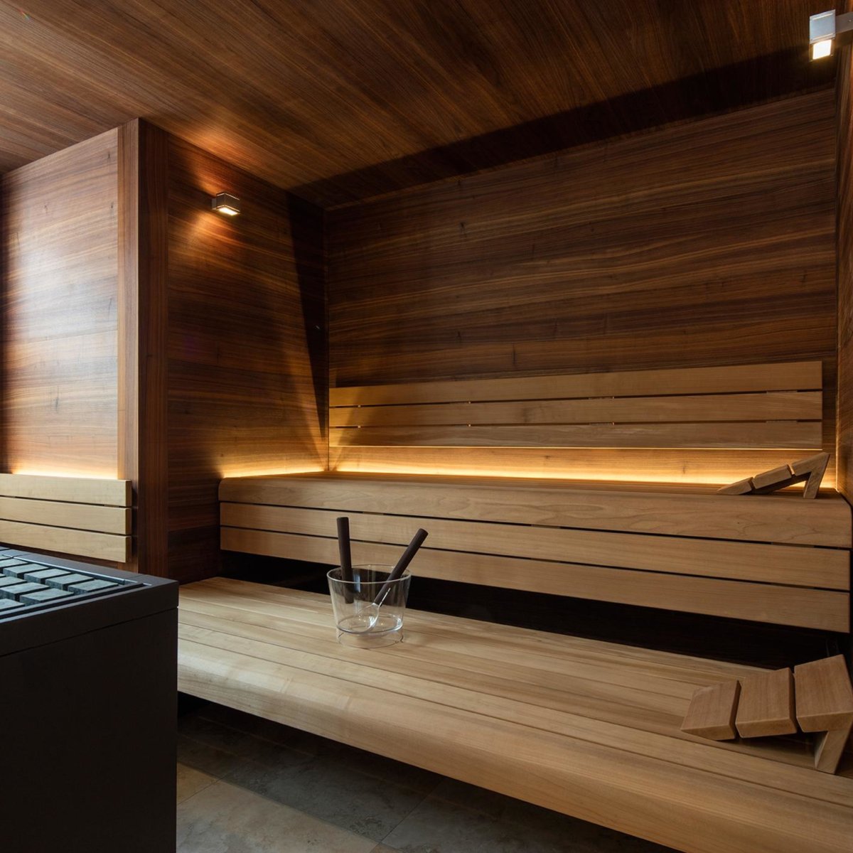 Дизайнерская отделка бани