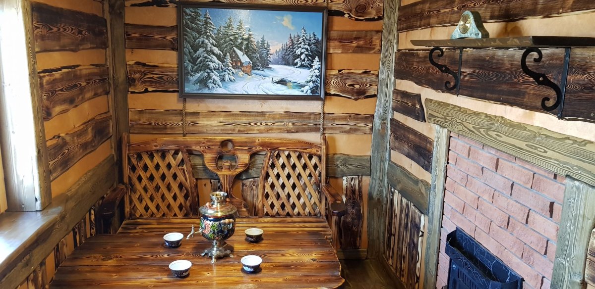 Люстра в баню в комнату отдыха