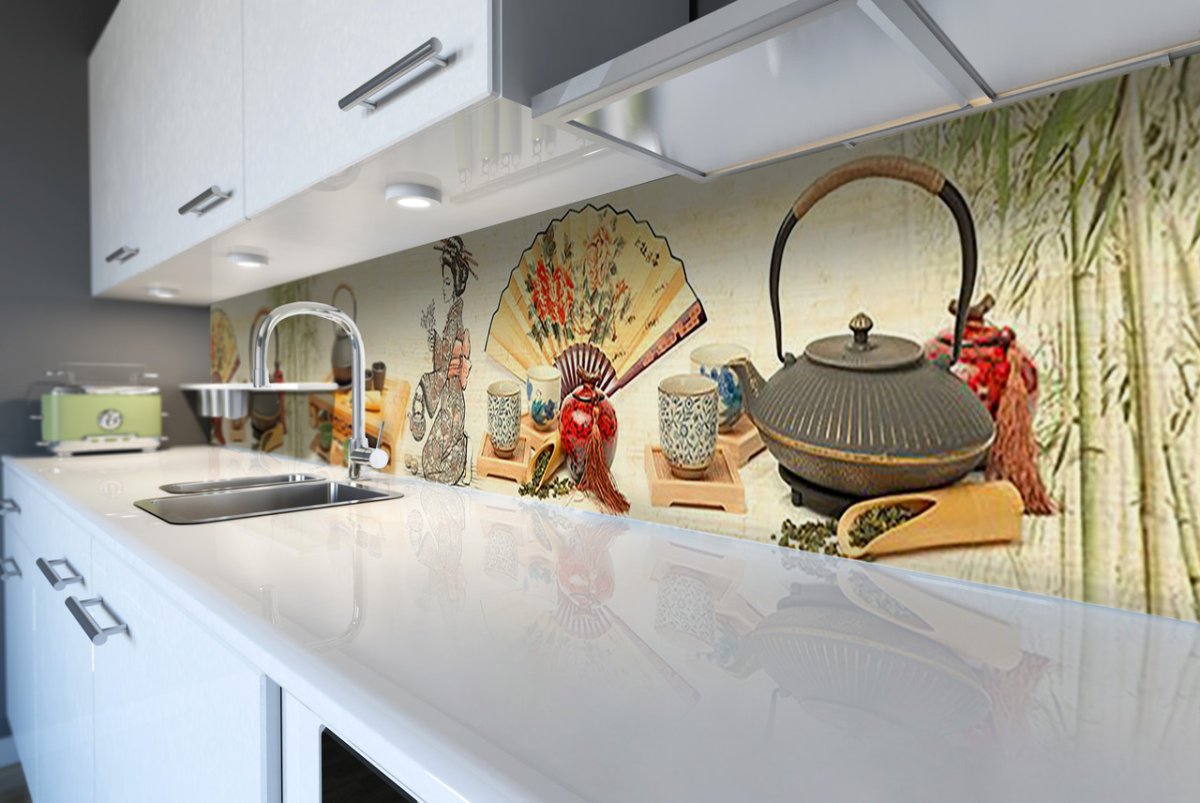 Самоклеящийся фартук для кухни