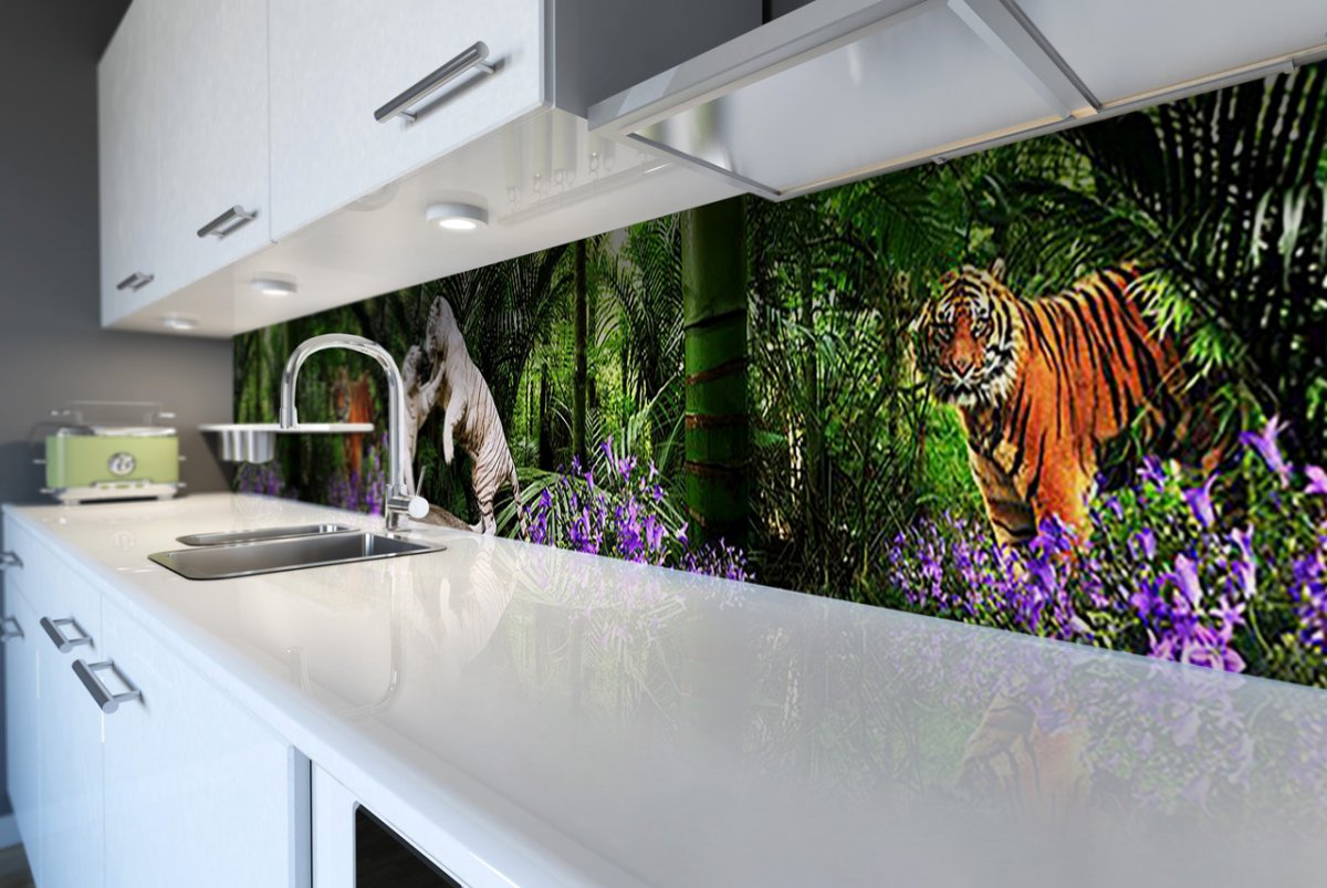 Самоклеящийся фартук для кухни