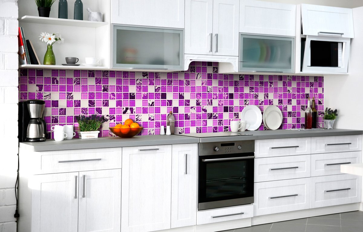 Кухонный фартук орхидеи