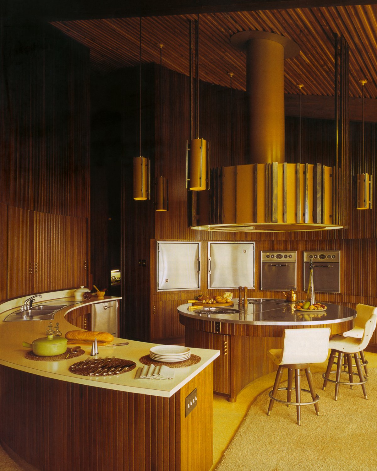Кухня Mid Century Modern