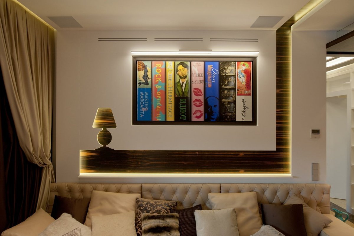 Ниши с подсветкой в интерьере