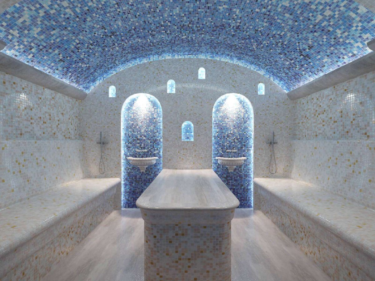 Потолок хамама