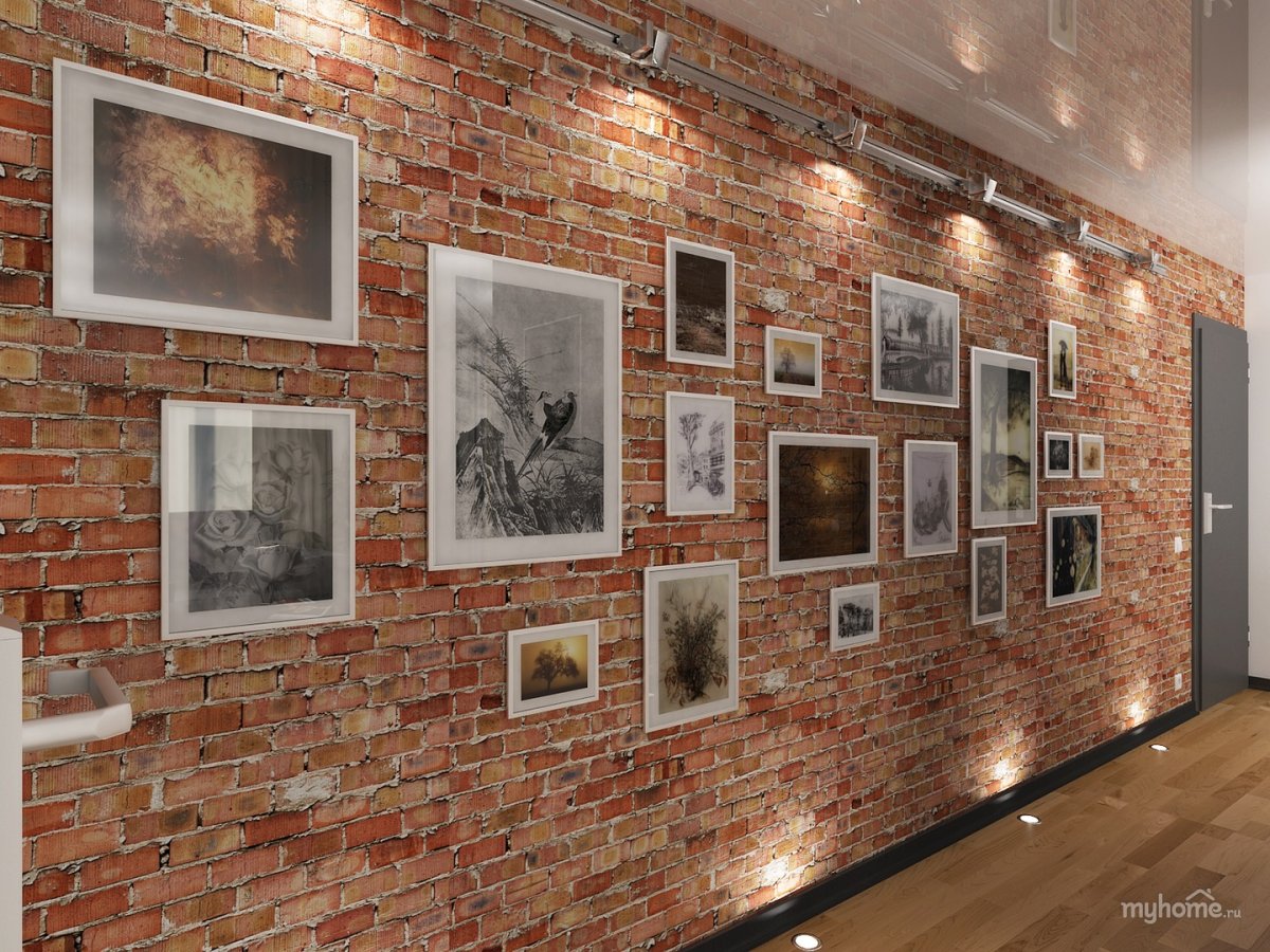 Подсветка картин в музее