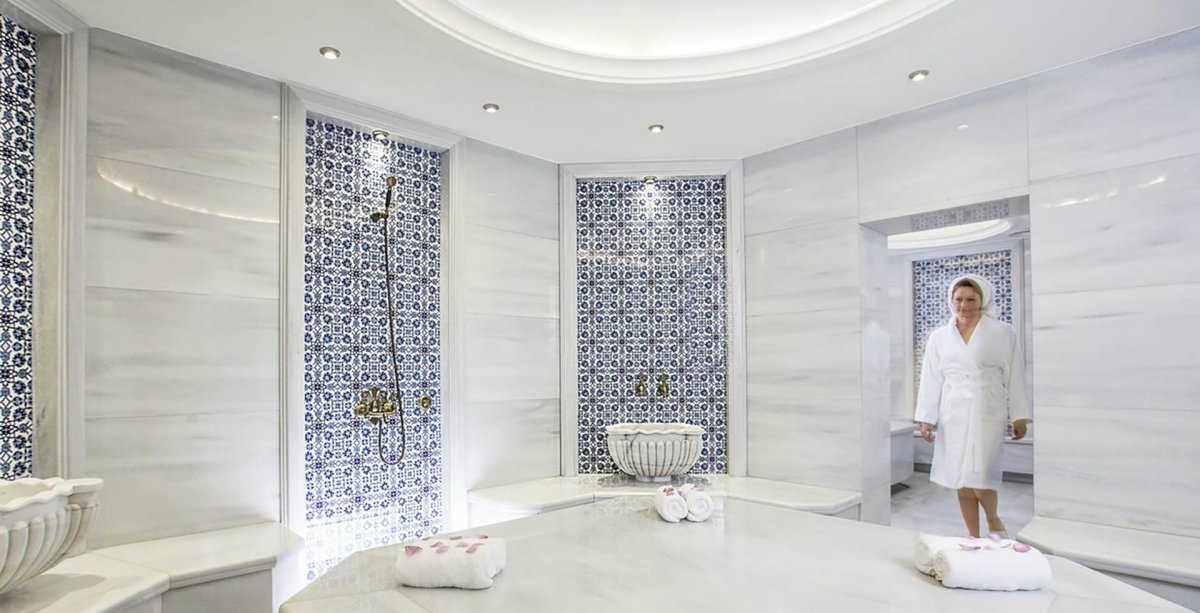 Интерьер хамама в современном стиле