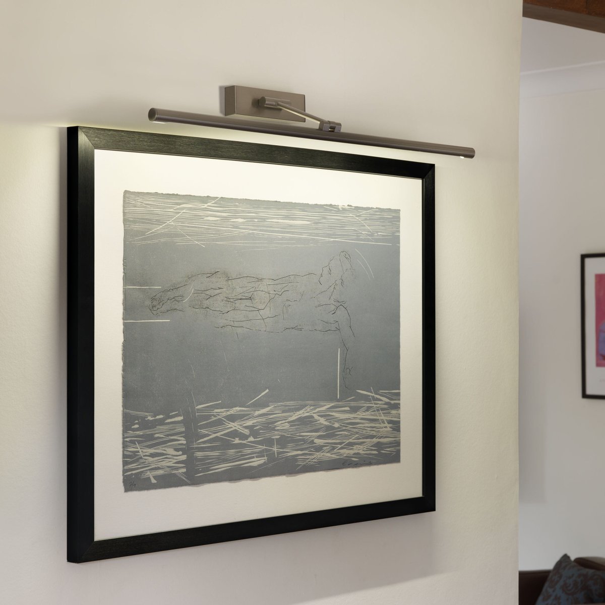 Деревянное панно с подсветкой на стену