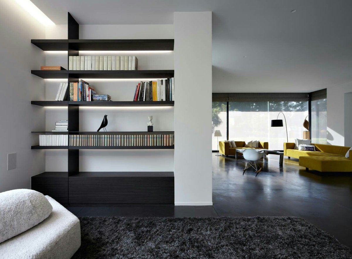 Перегородки для зонирования пространства в комнате