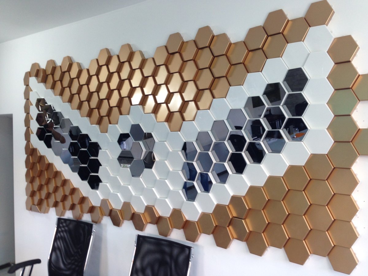 3d панели соты