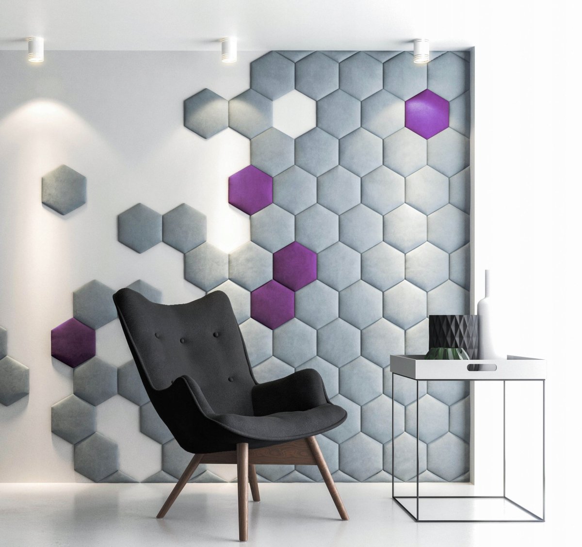 3d панели Hexagon
