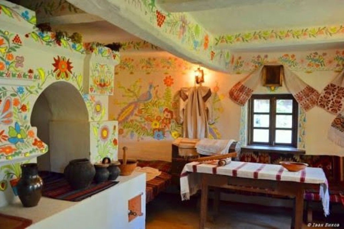 Мазанка в интерьере